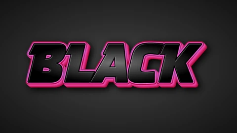 Futura Font Efecto de Texto