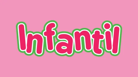 Kindergarten Efecto de Texto