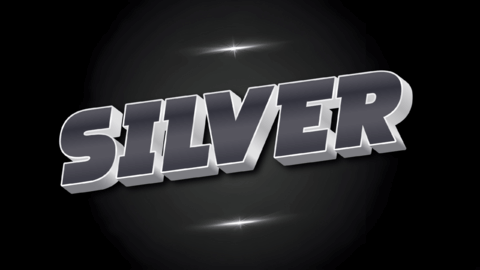 Exhibition | Silver 3D | Text Effect Generator