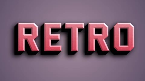 Computer Application Text Design Application | Retro Vintage | Text Effect Generator