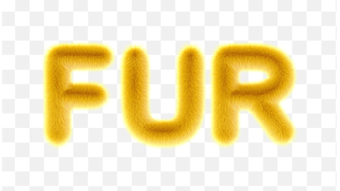 Relative | Yellow Fur Font | Text Effect Generator