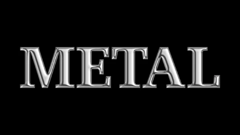 Metallo pesante Texteffekt