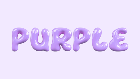 Button | Purple Bubble Font | Text Effect Generator