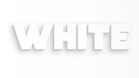 Client | White Minimalist 3D | Text Effect Generator