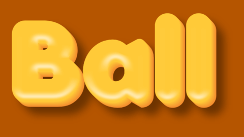 Relative | Yellow Smooth And Soft 3D | Text Effect Generator