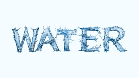 H2o Tekst Effect