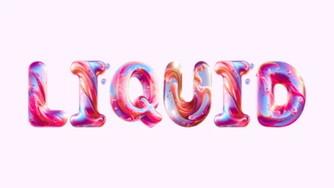 Creative design Texteffekt