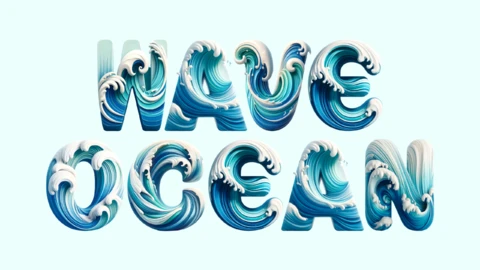 Beyonce | Ocean Wave Font | Text Effect Generator