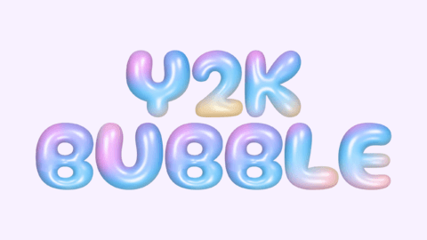 Beyonce | Y2K Bubble Trendy Gradient 3D Font Style | Text Effect Generator