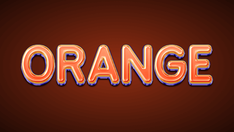 Introduction | Orange Glossy | Text Effect Generator