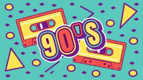 90'lar Effet de Texte