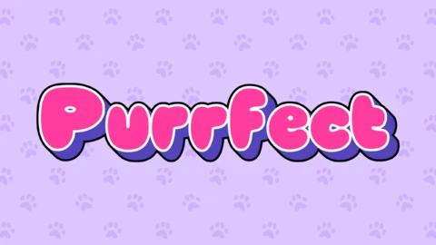 Purr Texteffekt