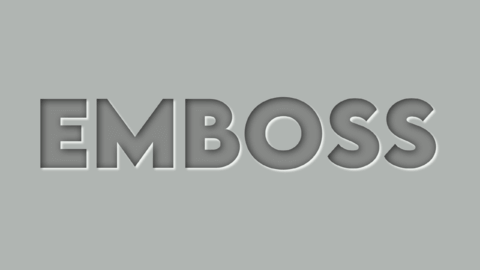 Float | Emboss | Text Effect Generator