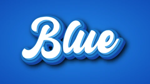 Bold Font Style Effet de Texte