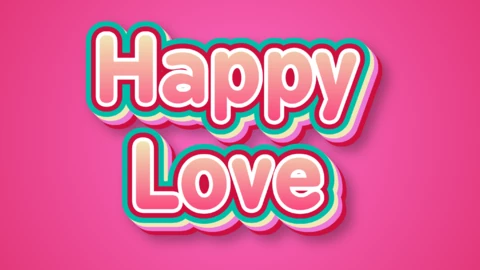 Jhon Computer Text John | 3D Love Red Pink | Text Effect Generator