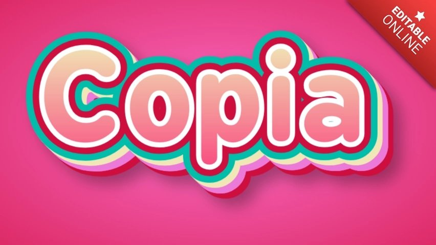 Copia Efecto de Texto