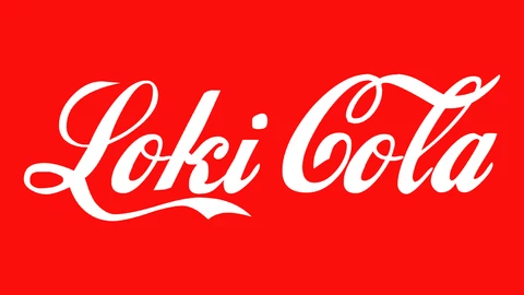 Parodia de coca cola Texteffekt
