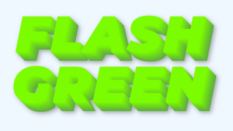 Commandtext Png Command | Flashy Green 3D | Text Effect Generator