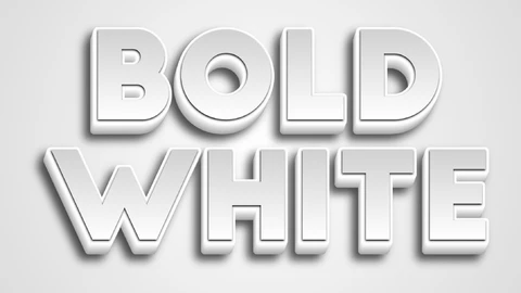 Helvetica Bold Texteffekt
