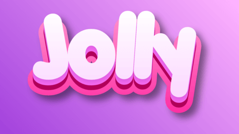 Yahoo | ピンクの 3D テキスト | テキストエフェクトジェネレーター