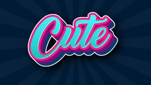 Preppy Fonts テキスト効果