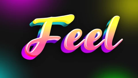 Bold Italic Font テキスト効果