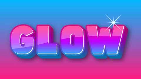 Official | Glow | Text Effect Generator