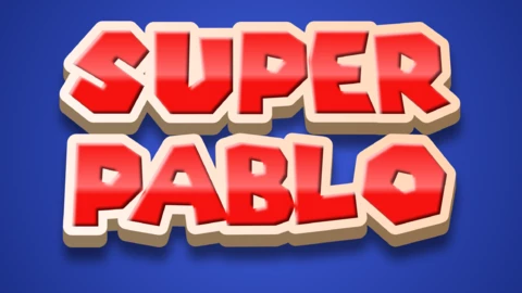 Mario bross Text Effect