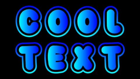 Havalı Efecto de Texto