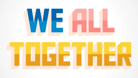Sans Serif Font Texteffekt