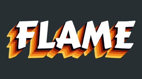 Written | Flame Fire 3D | Text Effect Generator