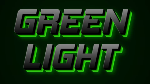 Commandtext Png Command | Green Light 3D | Text Effect Generator