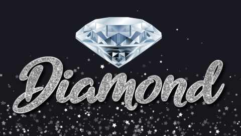 Transaction | Glitter Diamond | Text Effect Generator