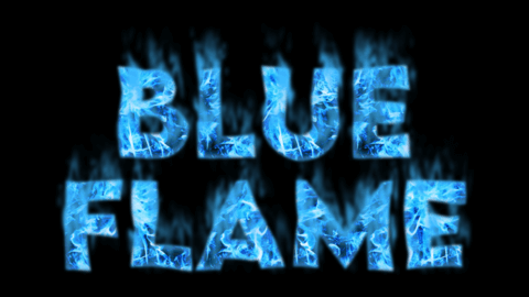 Own | Blue Fire | Text Effect Generator