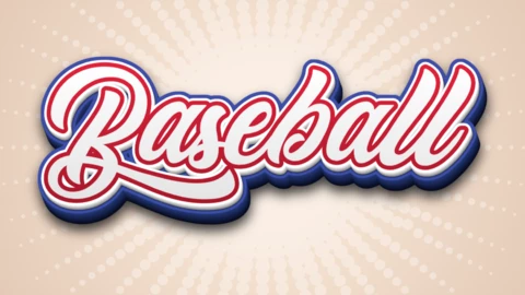 Chapter | Baseball | Text Effect Generator